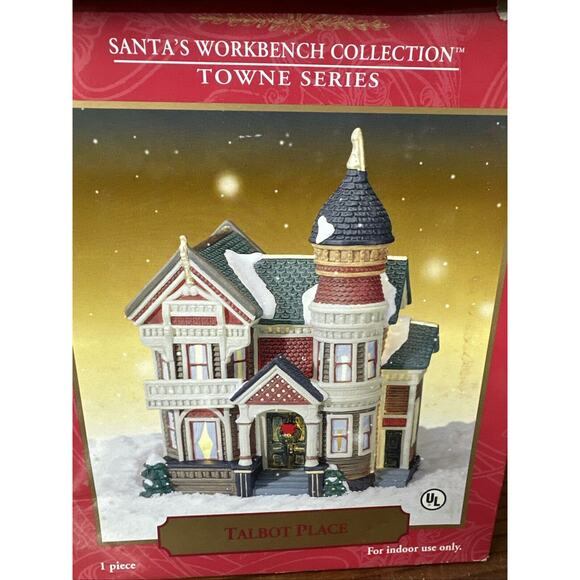 Santa's Workbench Collection - Talbot Place - Towne Series 479-2602 - Christmas - Picture 6 of 6